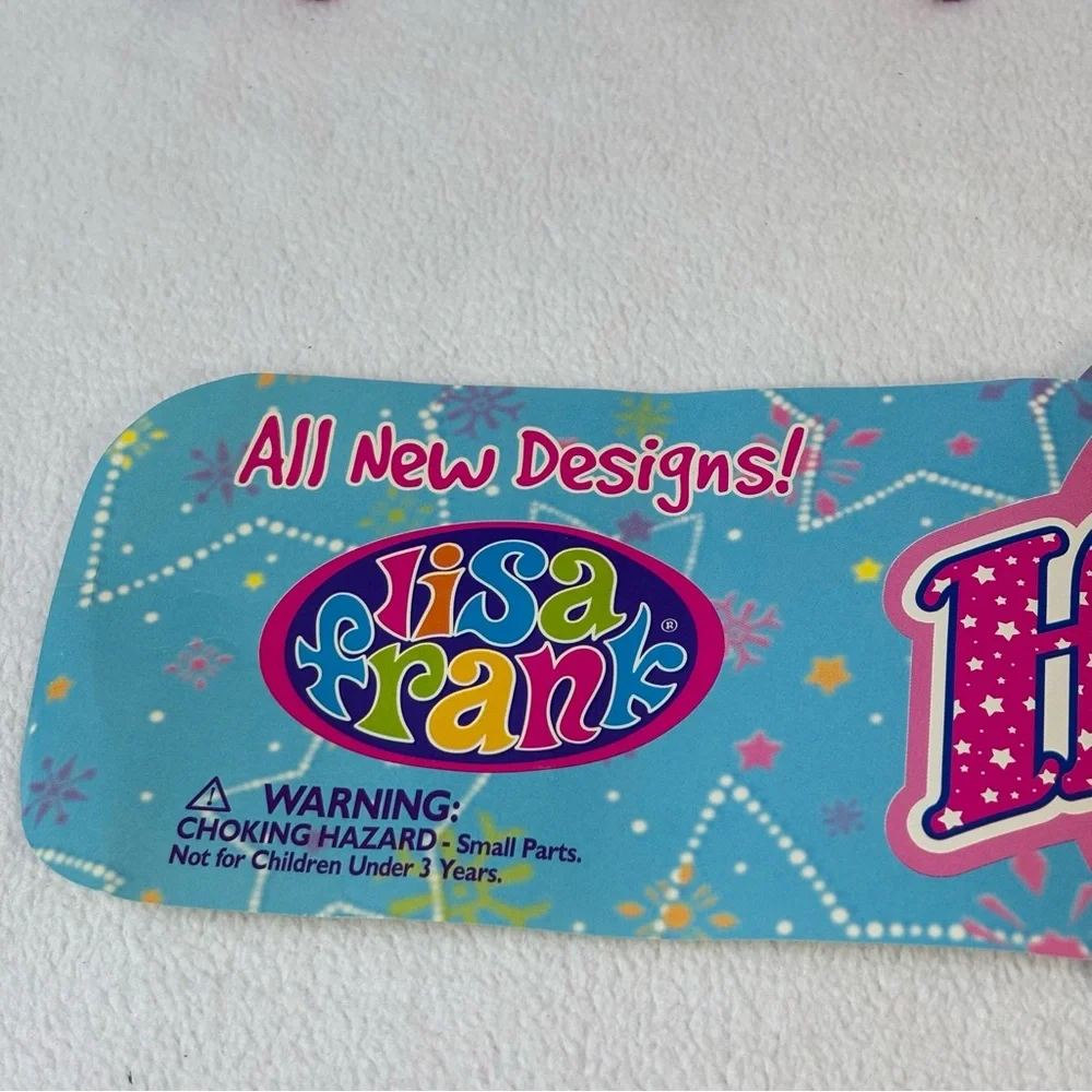 Rare Vintage New Lot of 13 Lisa Frank Holiday Pencils with fun eraser toppers